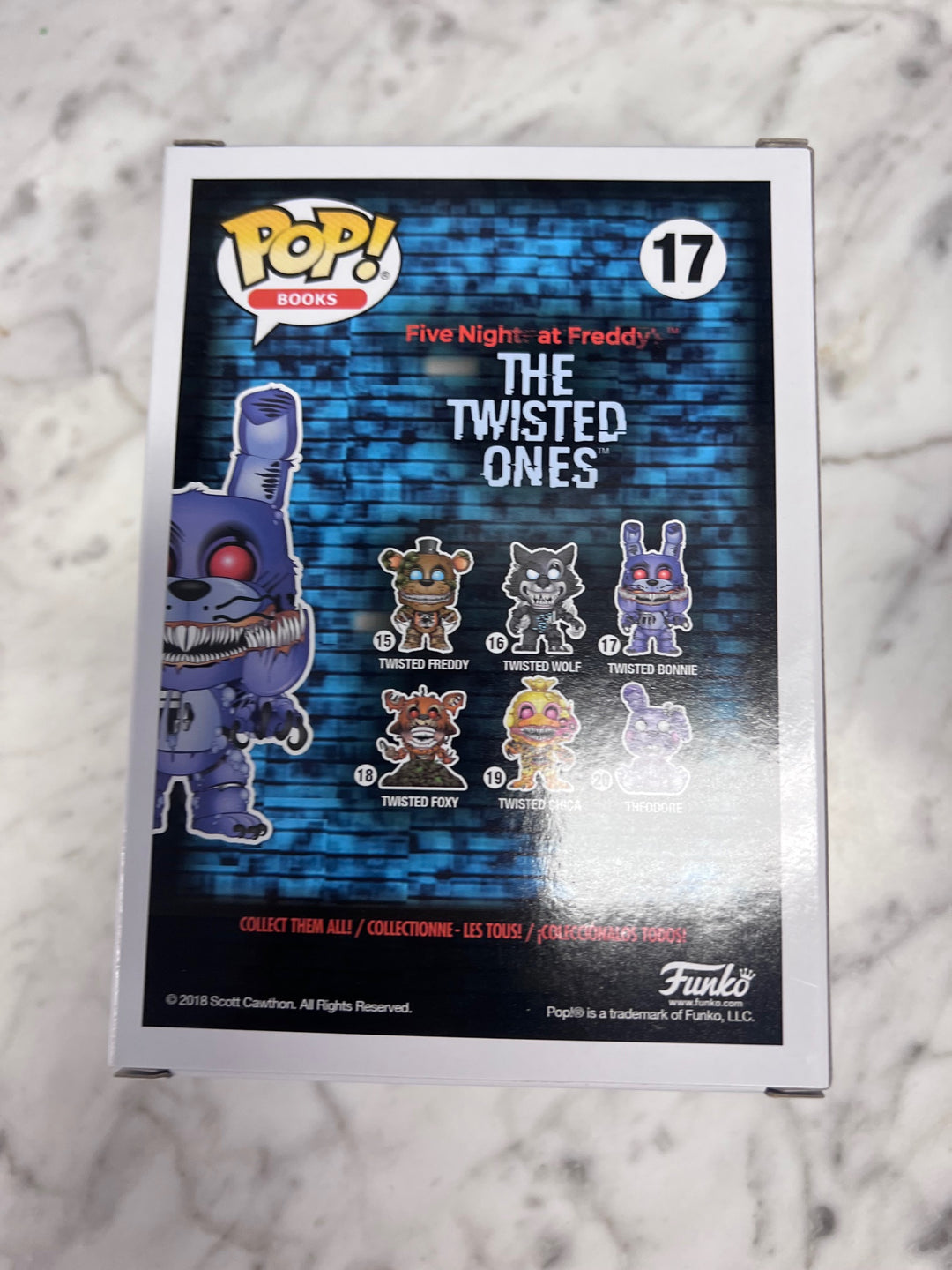 Funko Pop! Books Twisted Bonnie #17 Five Nights at Freddy's Twisted Ones FP121725