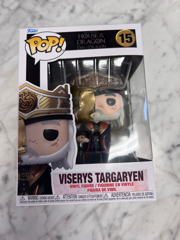 Funko Pop! Television Viserys Targaryen #15 House of the Dragon FP121725