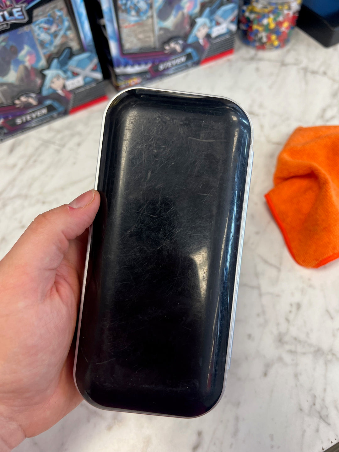 PSP Hard Shell Soft Inside Case Holds Console and 2 UMD Discs A61125