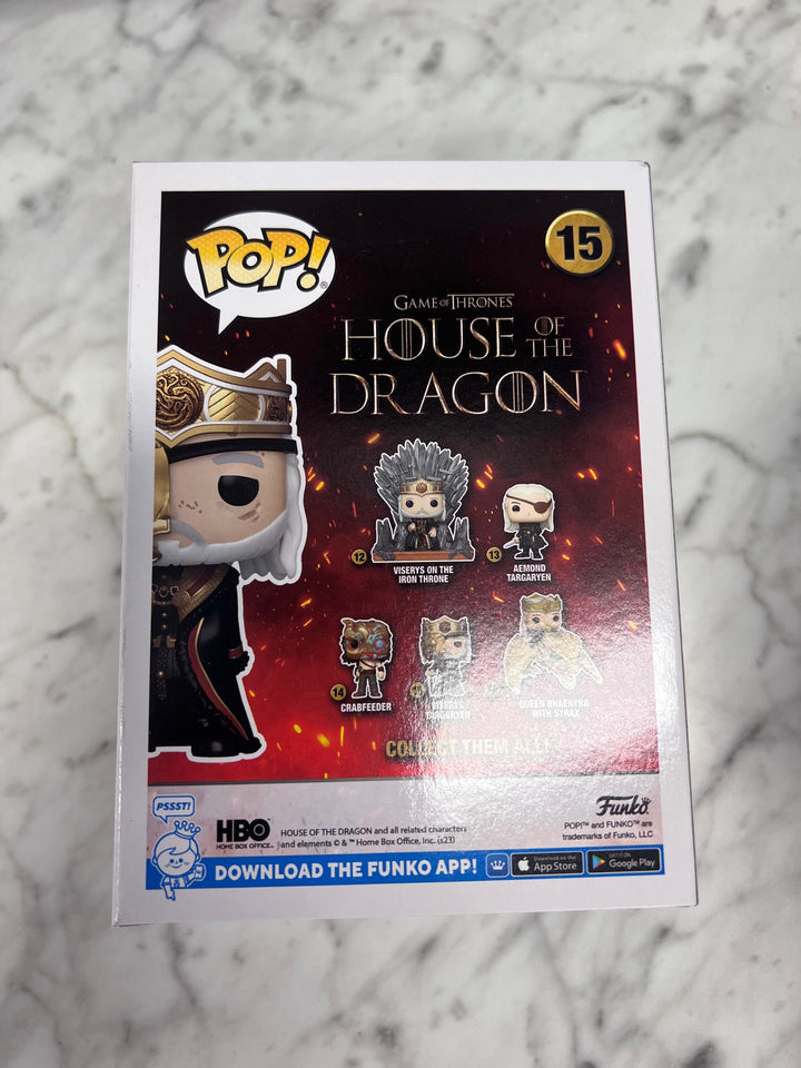 Funko Pop! Television Viserys Targaryen #15 House of the Dragon FP121725
