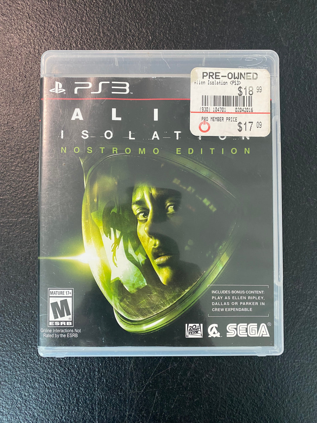 Alien: Isolation - PS3