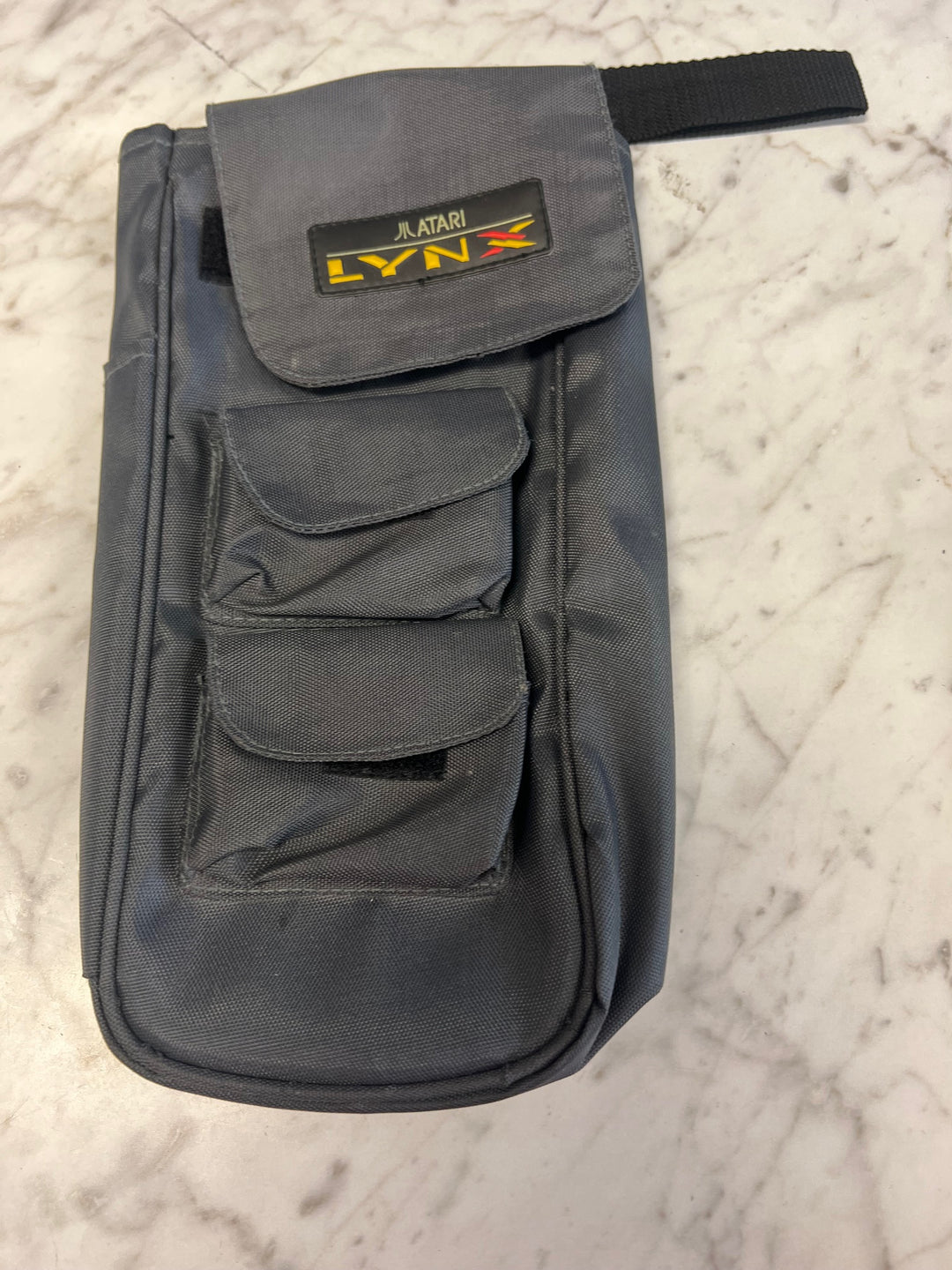 Atari Lynx POUCH 2 Travel Storage Soft Carrying Case w/ 2 Game Pockets A61125