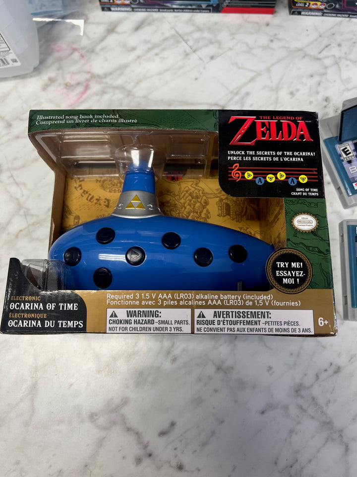 Legend Of Zelda Electronic Ocarina From ThinkGeek 2017 Official Used No Song Book O61125