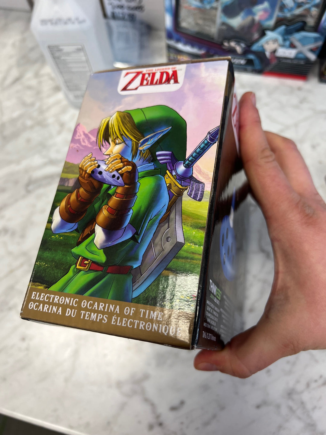 Legend Of Zelda Electronic Ocarina From ThinkGeek 2017 Official Used No Song Book O61125