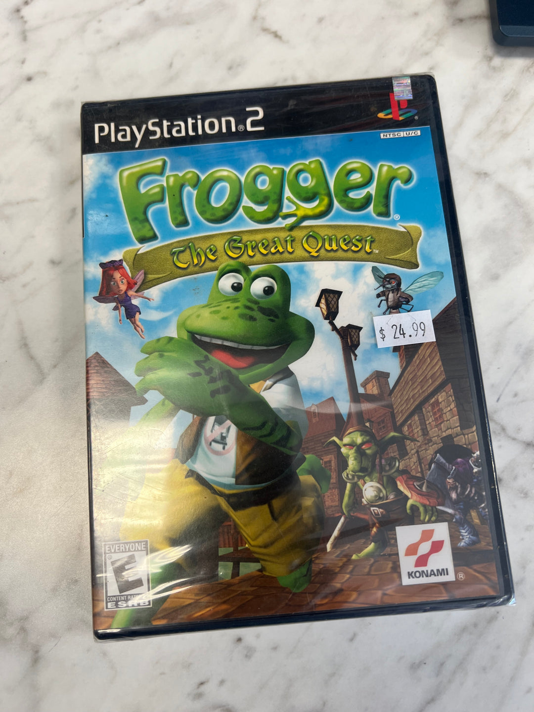 Frogger the Great Quest for Playstation 2 PS2 in case Used. Tested and Working.     DO62924