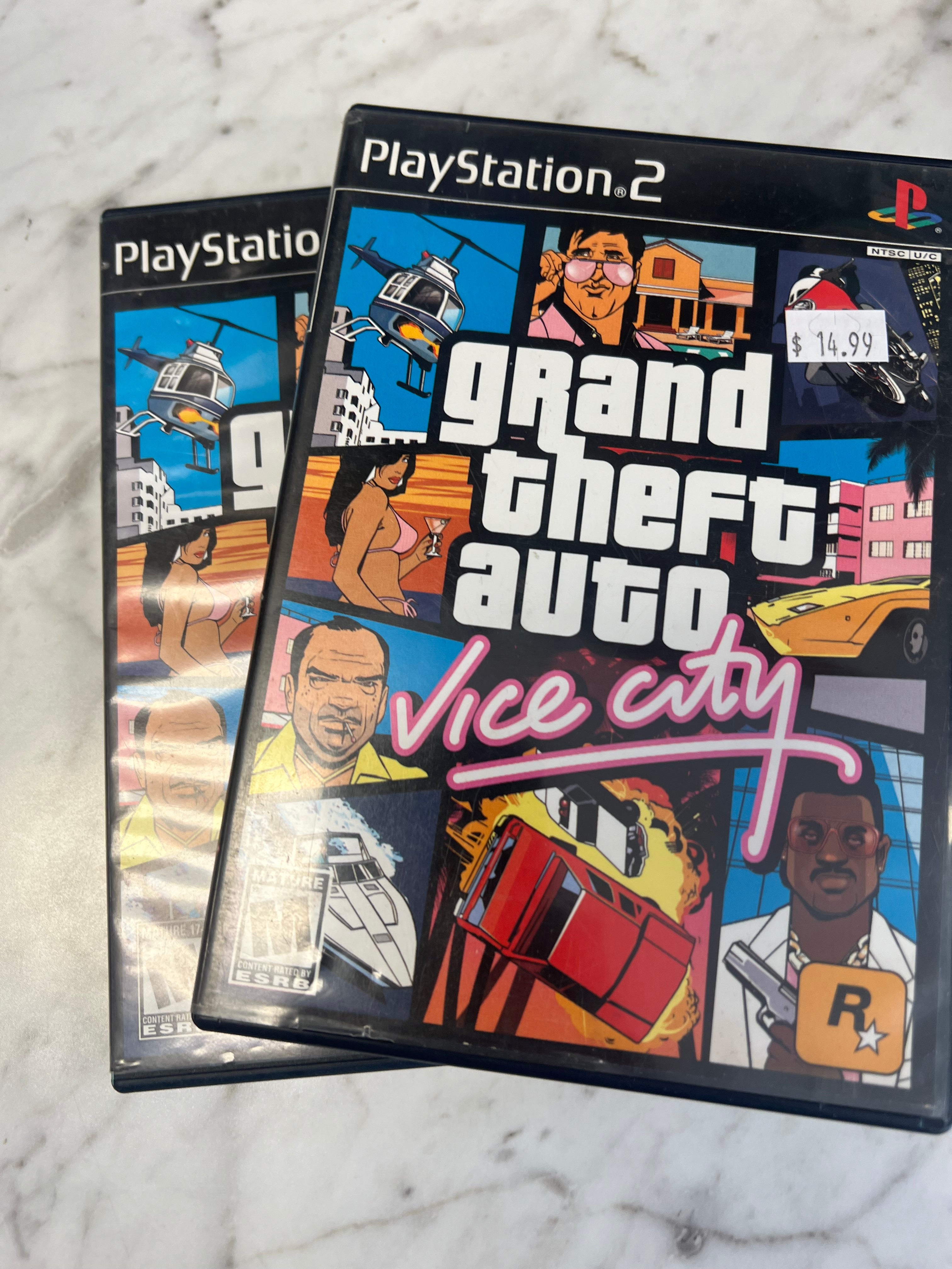 Grand Theft Auto: Vice City - PS2 D53025 – Core Gaming