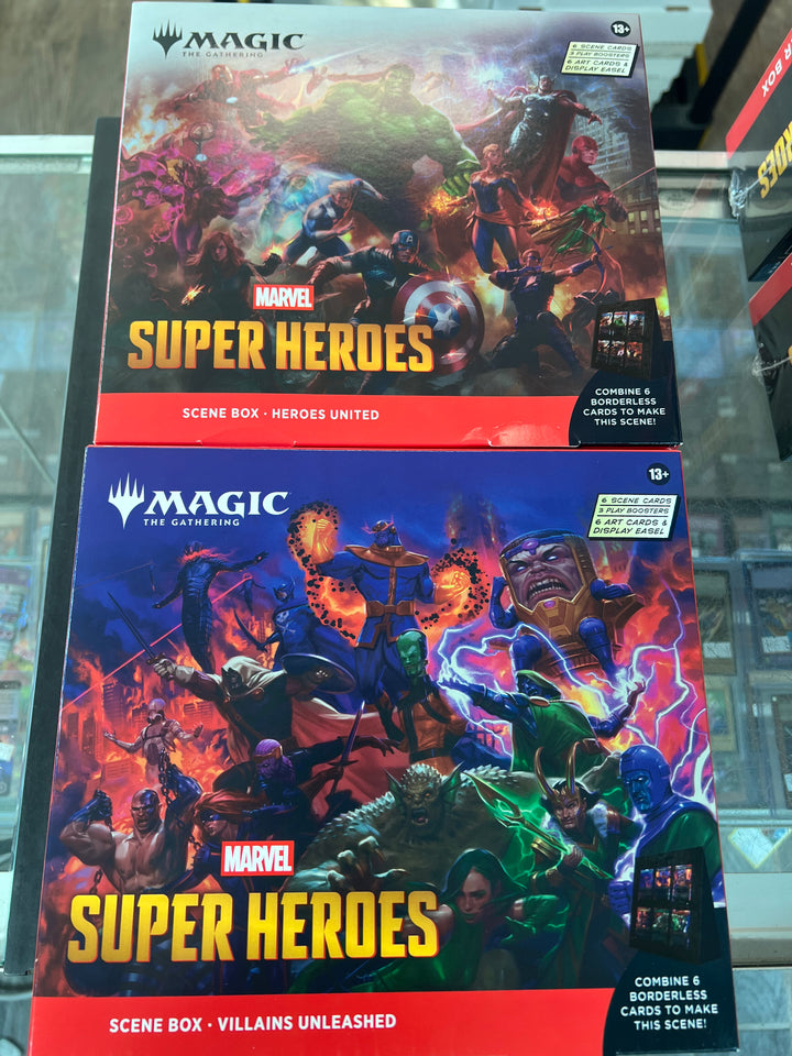 MTG x Marvel Super Heroes Scene Box NC62626