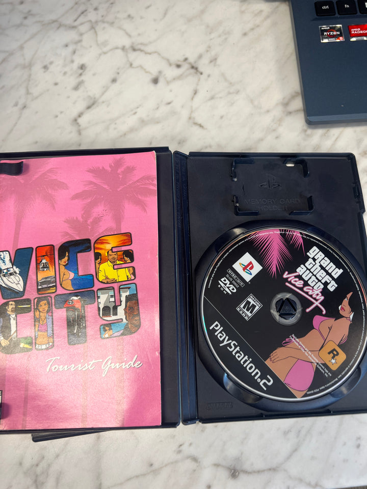 Grand Theft Auto Vice City for Playstation 2 PS2 in case. Tested and Working.     DO62924