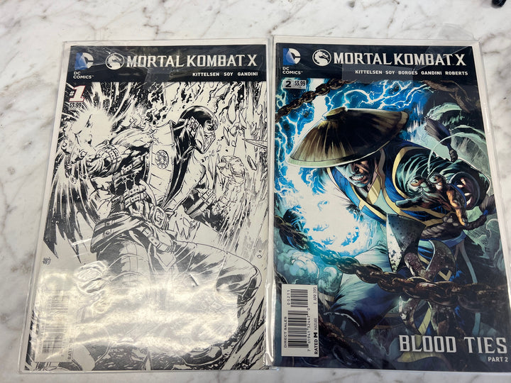 Mortal Kombat X DC Comic Books #1-12  CM61125