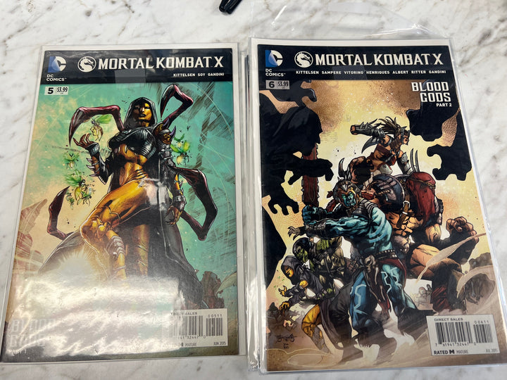 Mortal Kombat X DC Comic Books #1-12  CM61125