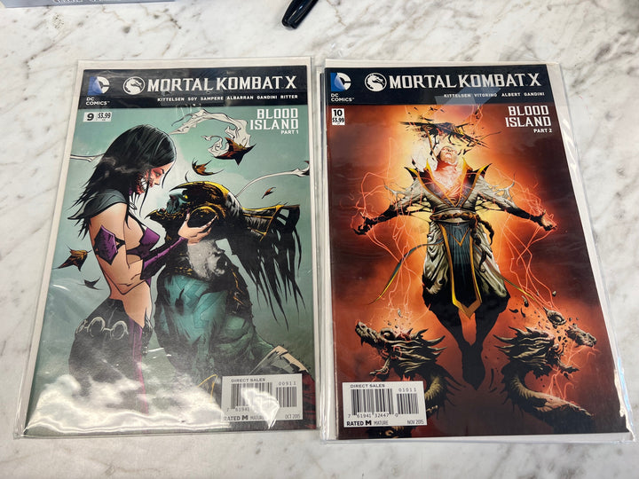 Mortal Kombat X DC Comic Books #1-12  CM61125