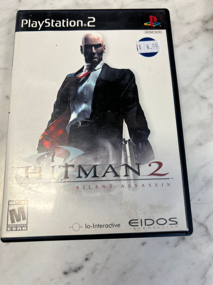 Hitman 2 for Playstation 2 PS2 in case Used. Tested and Working.     DO62924