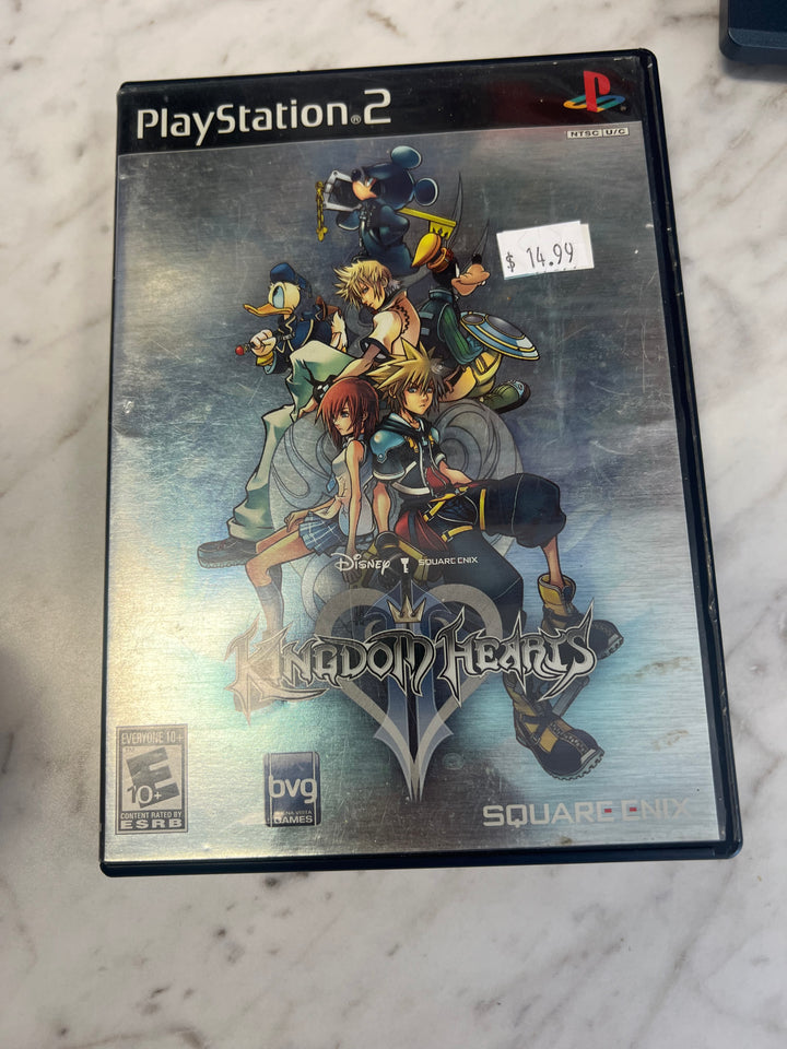 Kingdom Hearts 2 for Playstation 2 PS2 in case Used. Tested and Working.     DO62924