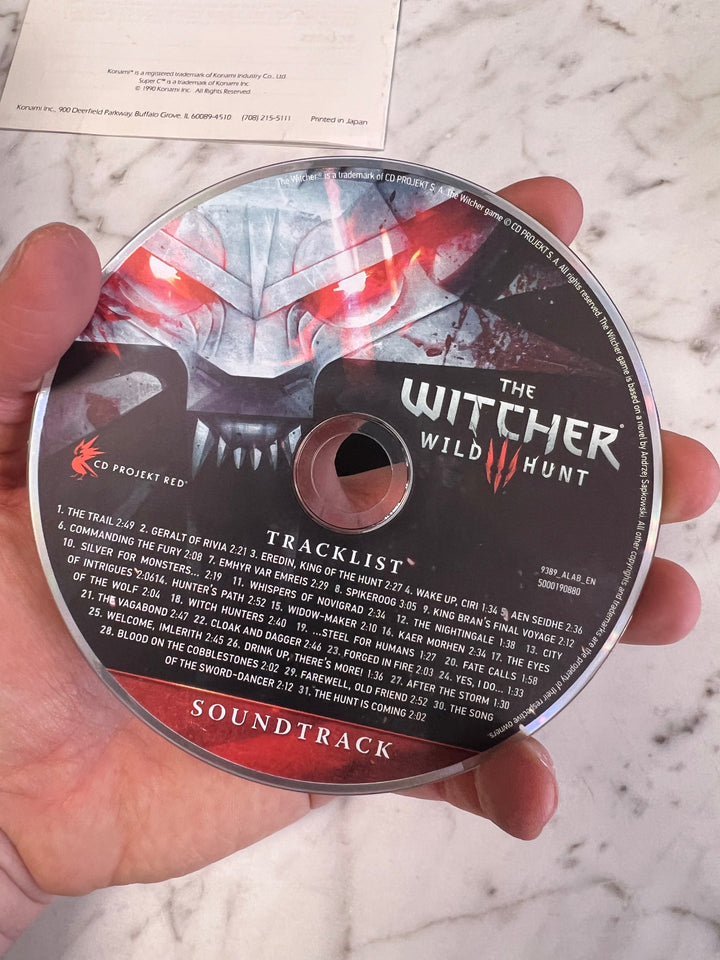 The Witcher III Wild Hunt Soundtrack CD O61125