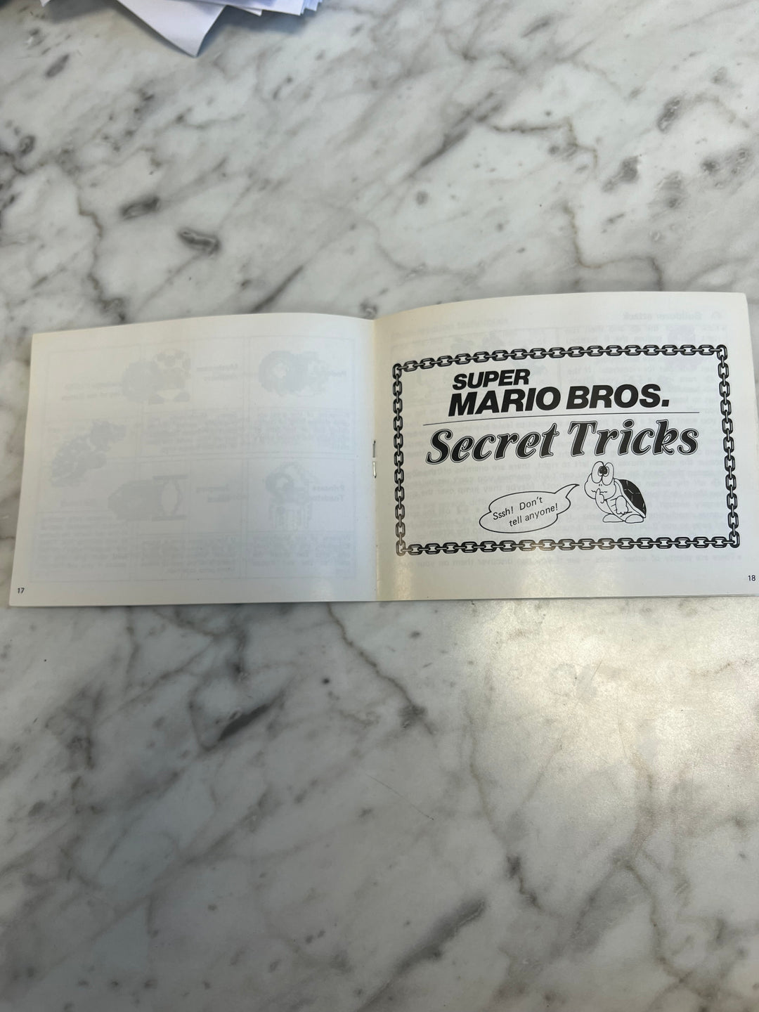 Super Mario Bros Duck Hunt Nintendo NES MANUAL ONLY      MO112024