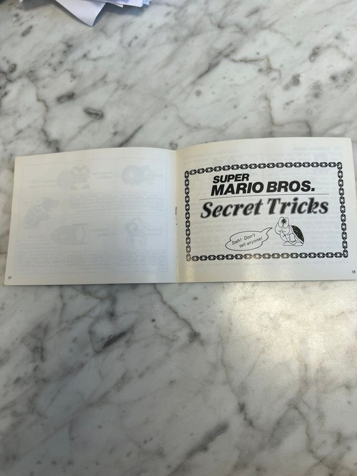 Super Mario Bros Duck Hunt Nintendo NES MANUAL ONLY      MO112024