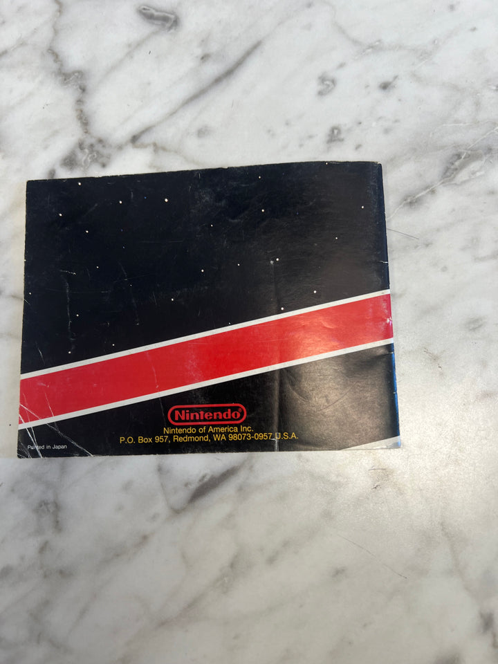 Super Mario Bros Duck Hunt Nintendo NES MANUAL ONLY      MO112024