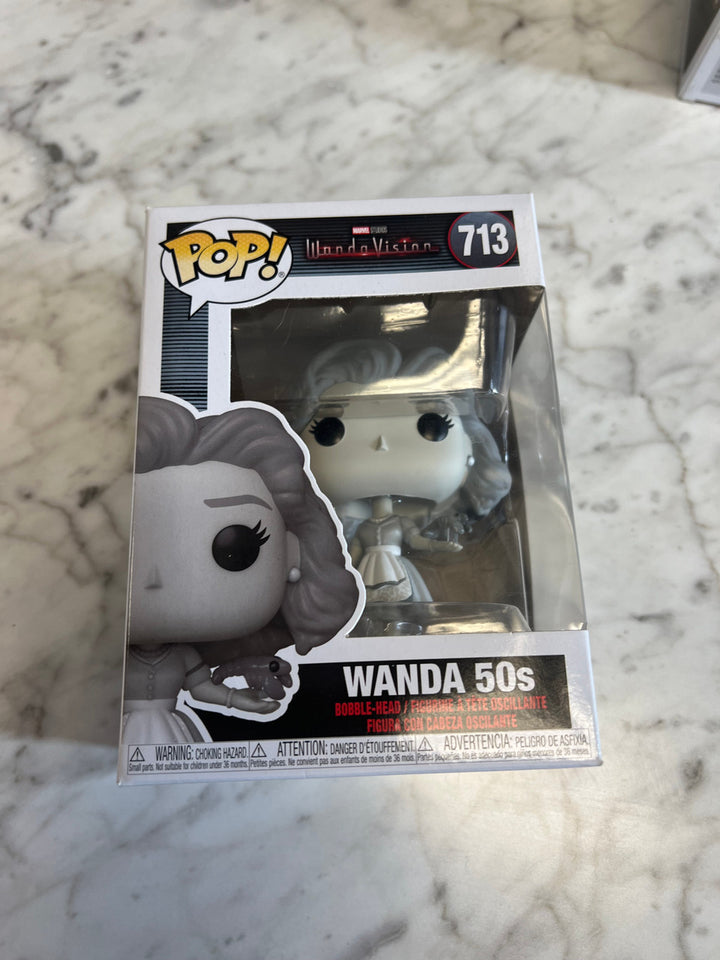 Funko Pop! Vinyl: Marvel - 50's Wanda (Black & White) #713