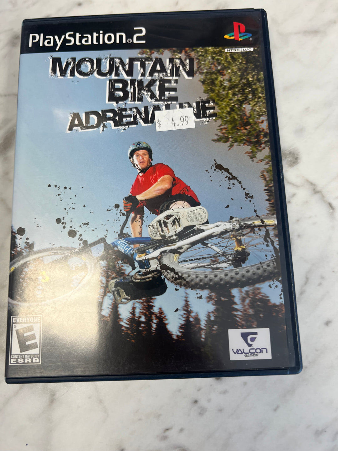 Mountain Bike Adrenaline for Playstation 2 PS2 in case Used. Tested and Working.     DO62924
