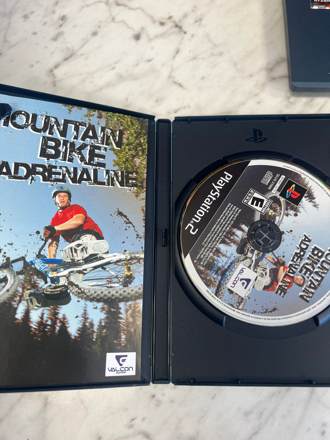 Mountain Bike Adrenaline for Playstation 2 PS2 in case Used. Tested and Working.     DO62924