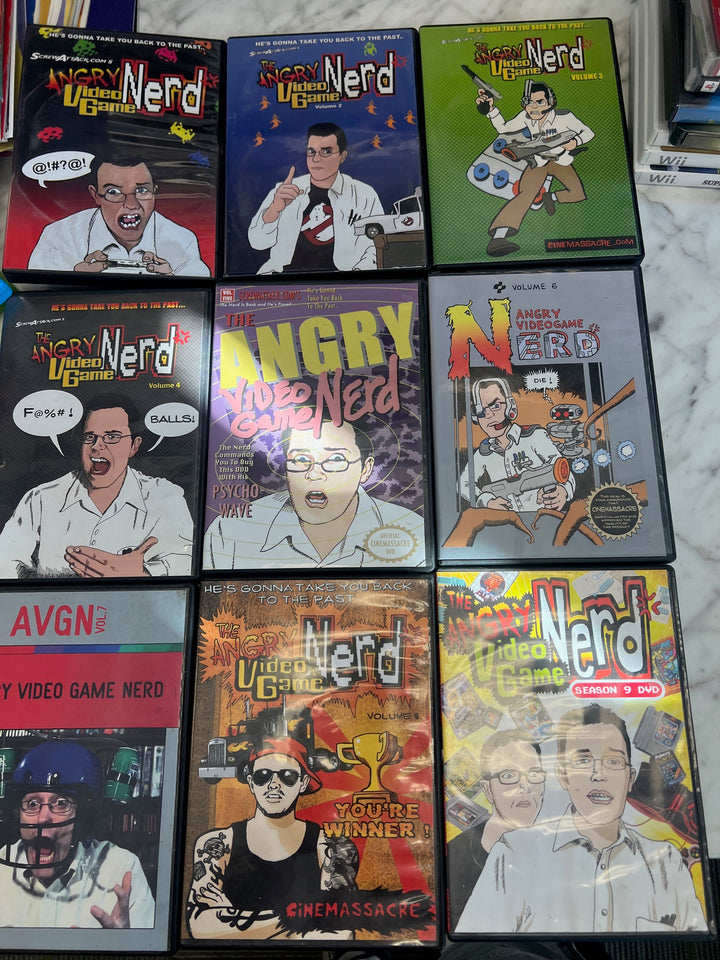 Angry Video Game Nerd Volumes 1-9 Set Complete D82724