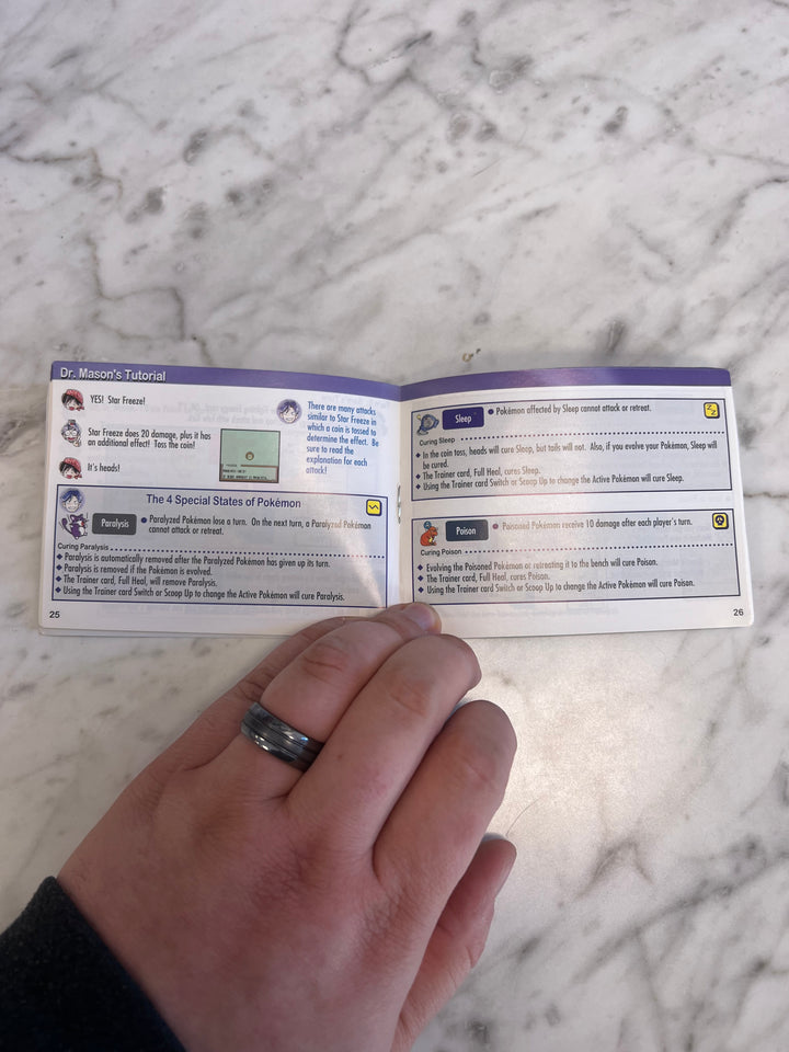 Pokemon Trading Card Game for Game Boy Color MANUAL ONLY      MO112024