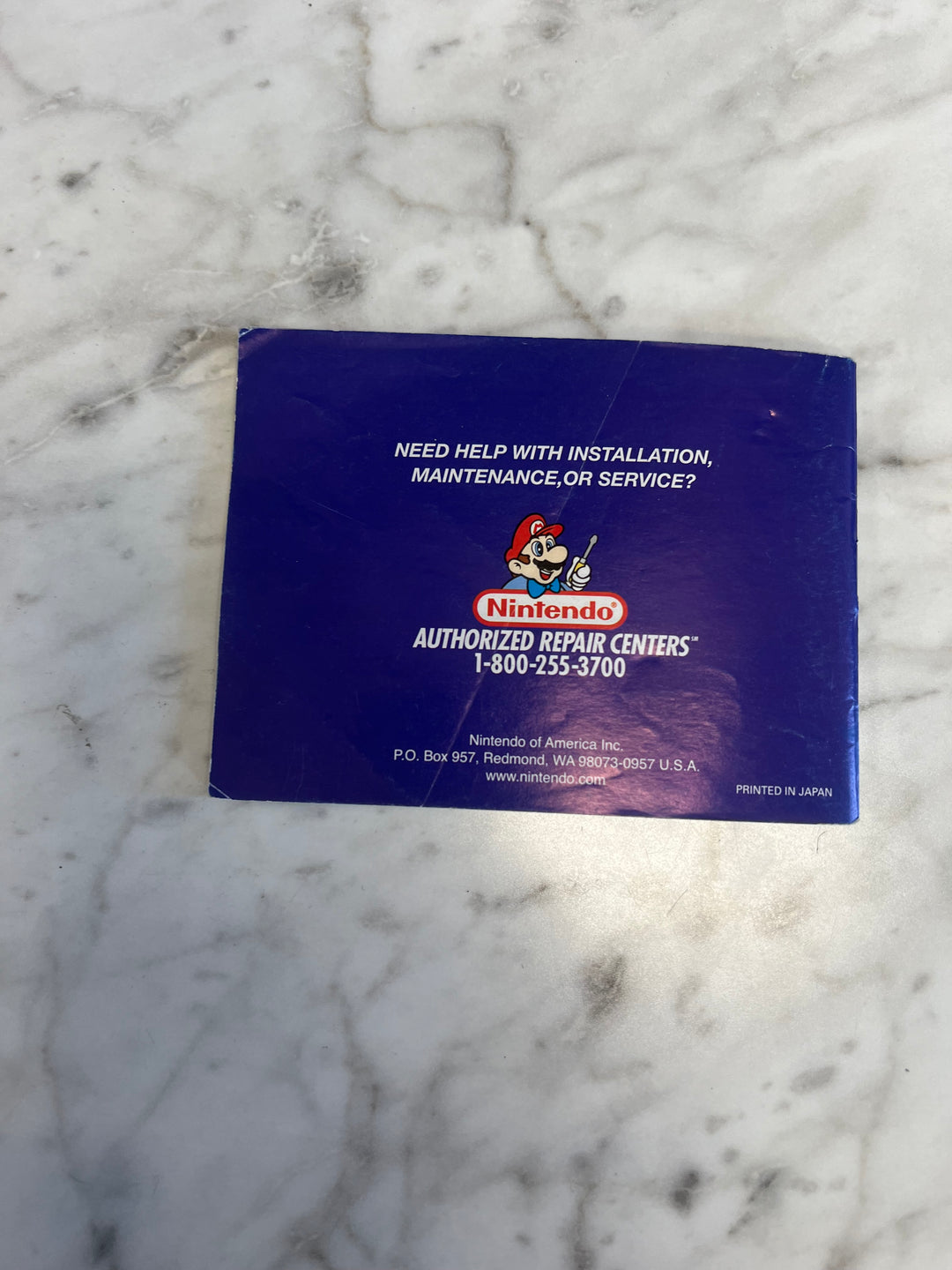 Pokemon Trading Card Game for Game Boy Color MANUAL ONLY      MO112024