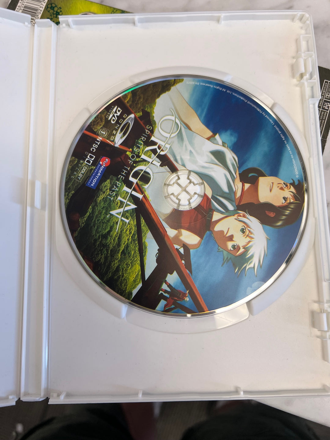 Origin Spirits of the Past DVD Anime Film w/ Slipcover Sleeve Funimation Gonzo D82824