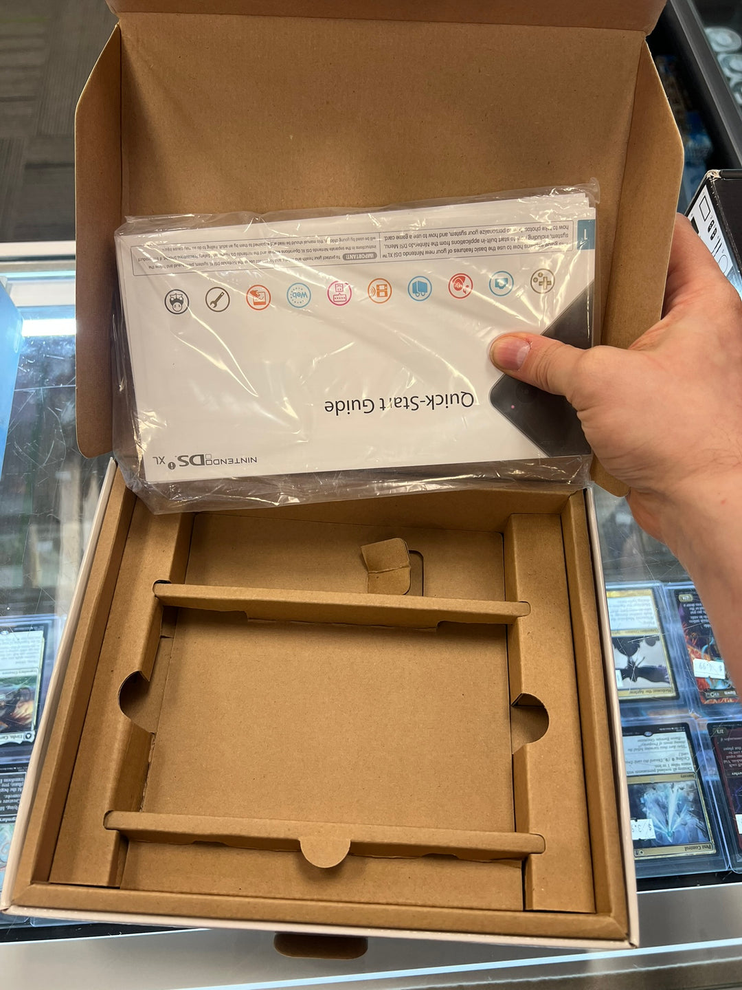 EMPTY BOX ONLY Nintendo DSi XL Midnight Blue  EB62626