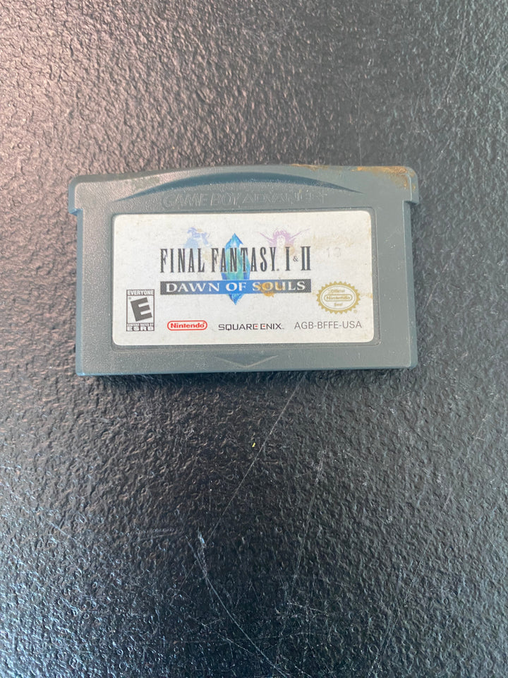 Final Fantasy I & II Dawn of Souls - Game Boy Advance GBA