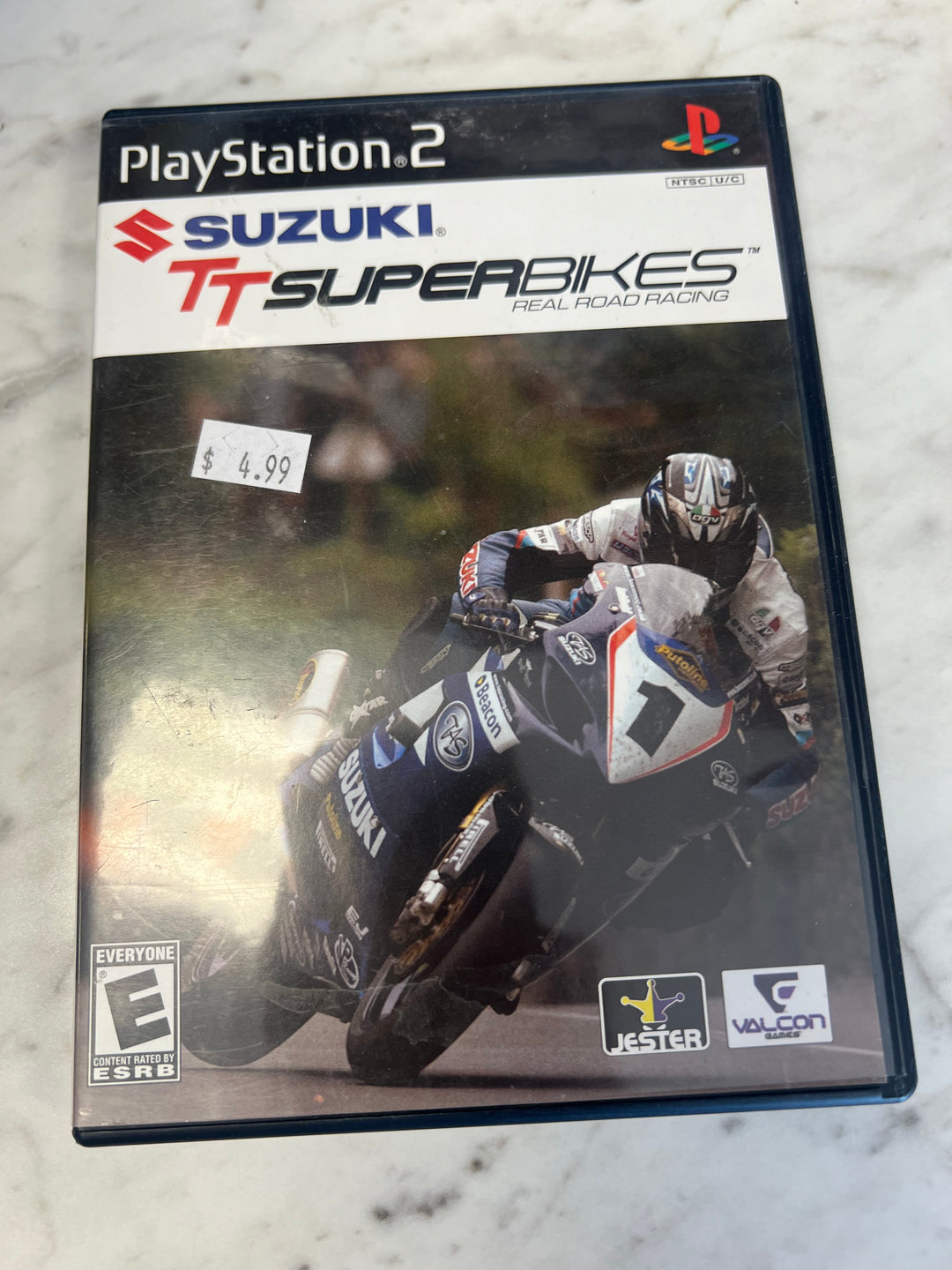 Suzuki TT Superbikes for Playstation 2 PS2 in case Used. Tested and Working.     DO62924