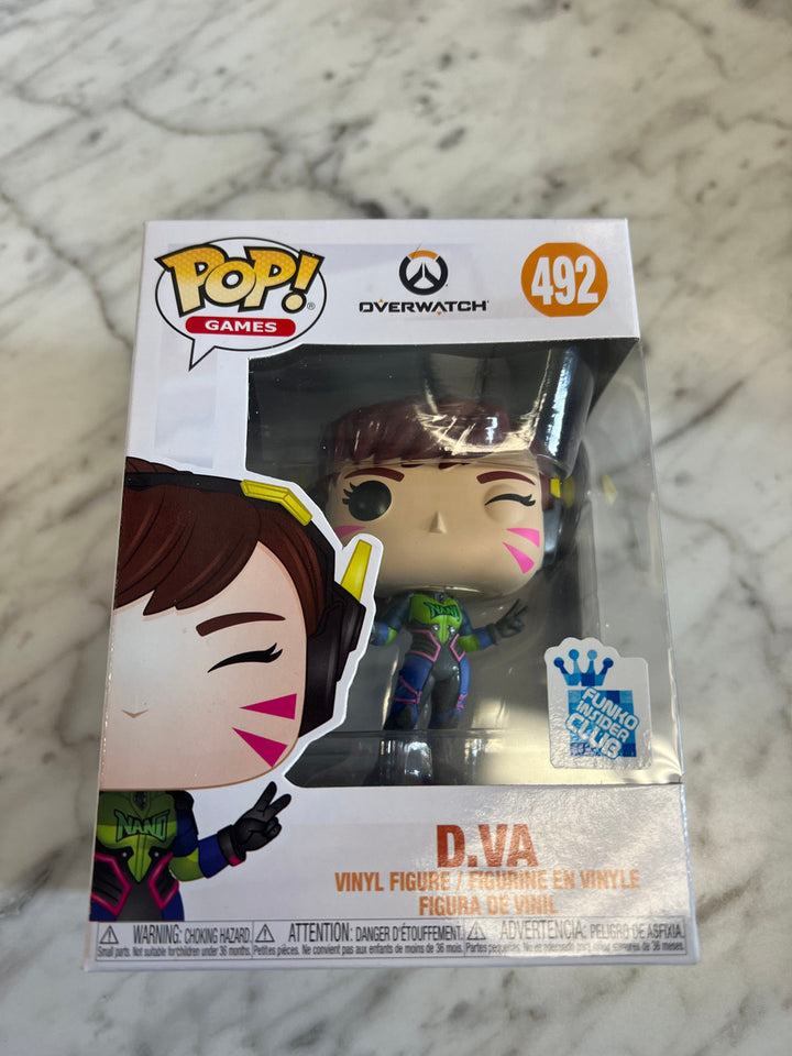 Funko Pop! Vinyl: Overwatch D.Va Funko Insider Club #492