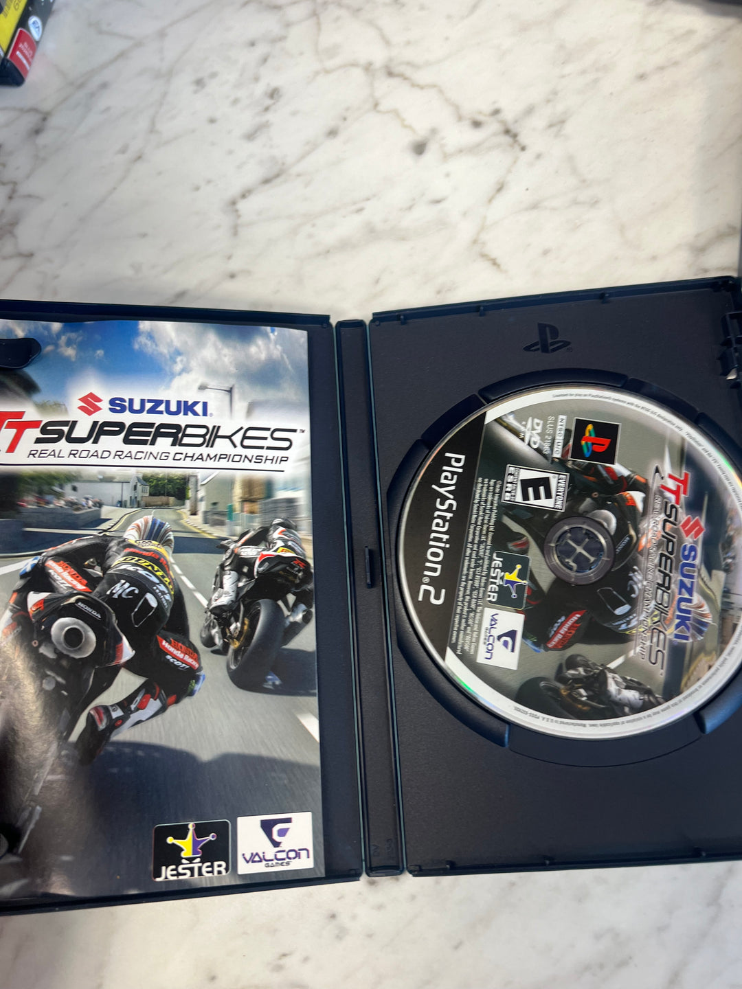 Suzuki TT Superbikes Real Road Racing Championship for Playstation 2 PS2 in case Used. Tested and Working.     DO62924