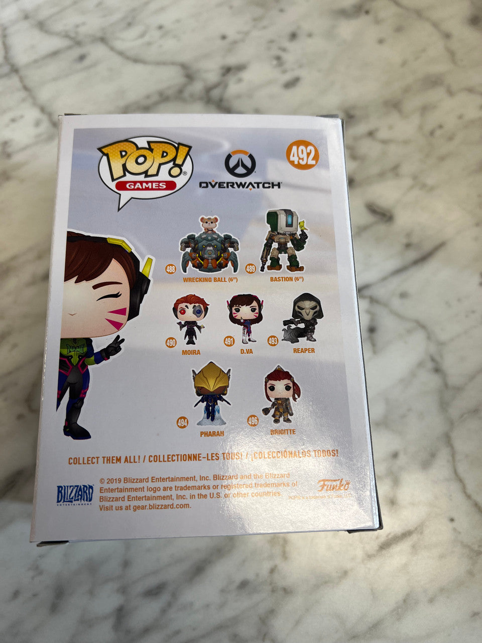 Funko Pop! Vinyl: Overwatch D.Va Funko Insider Club #492