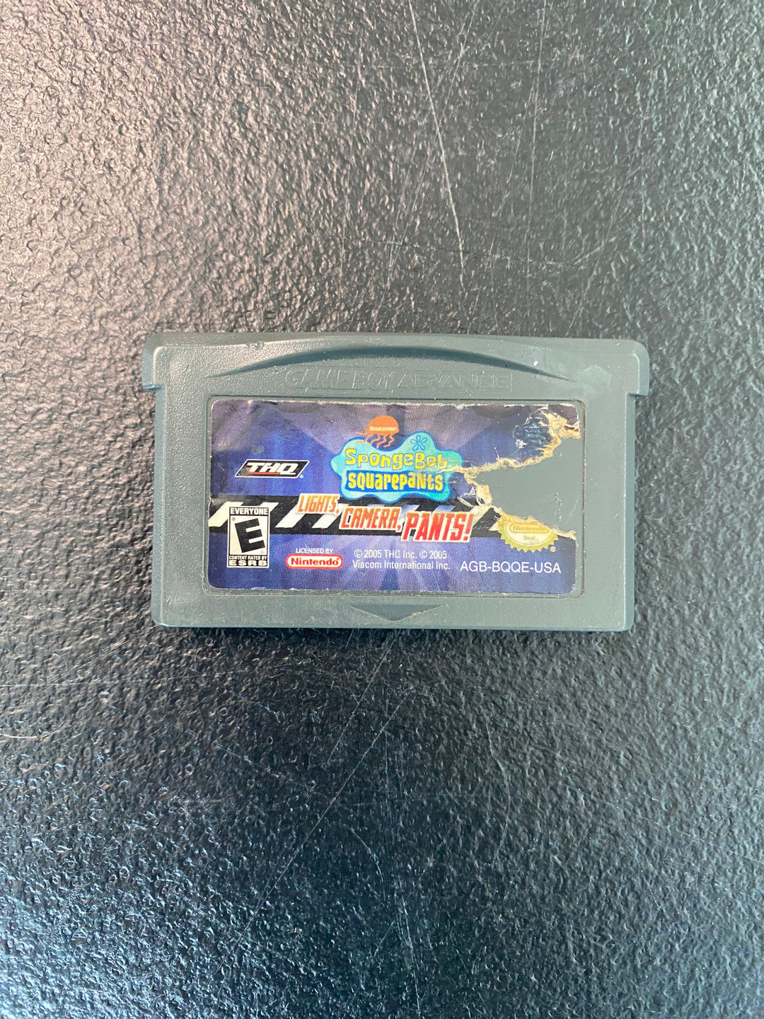 SpongeBob SquarePants Lights Camera Pants - Game Boy Advance G7925