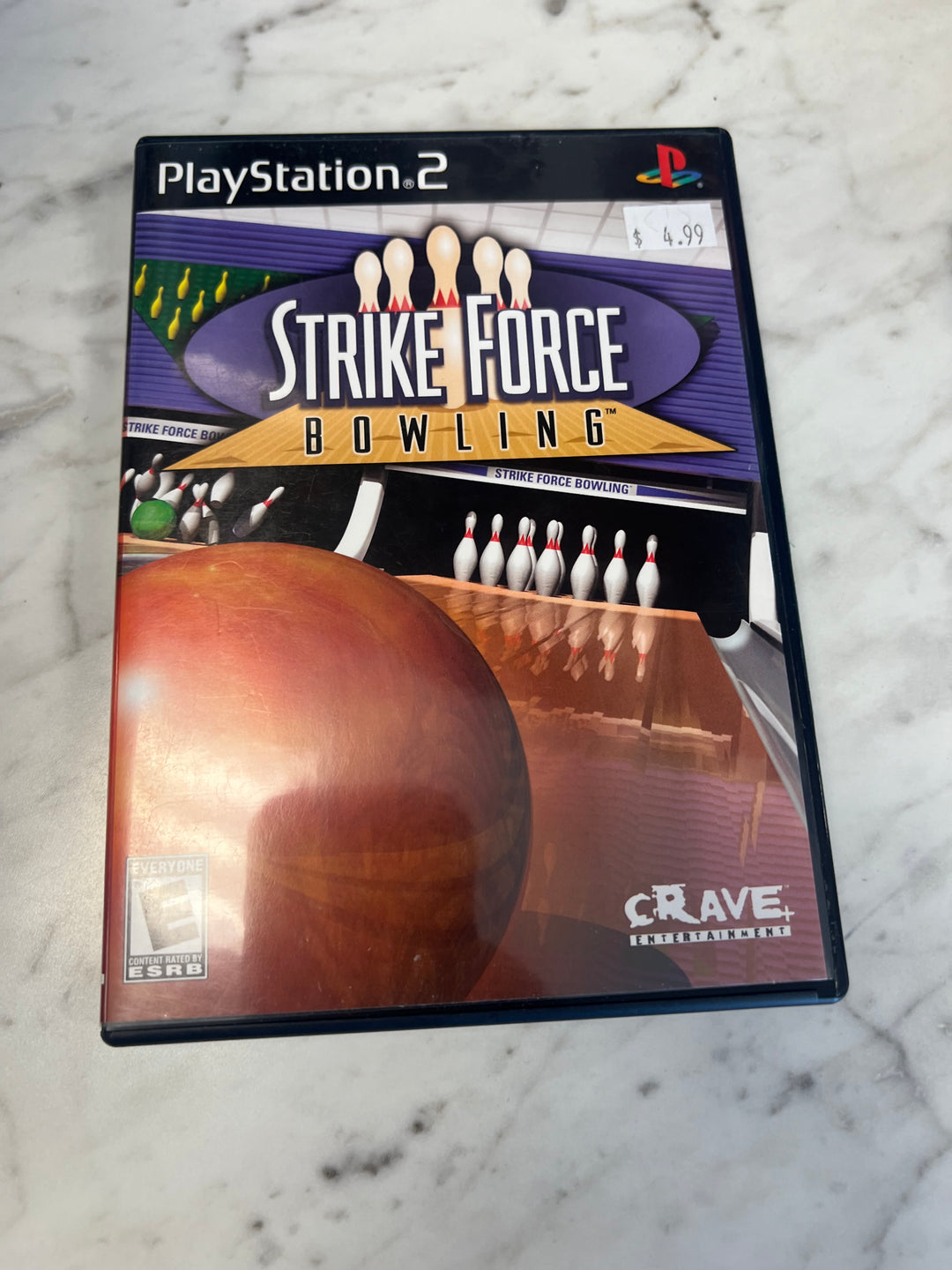 Strike Force Bowling for Playstation 2 PS2 in case. Tested and Working.     DO63024