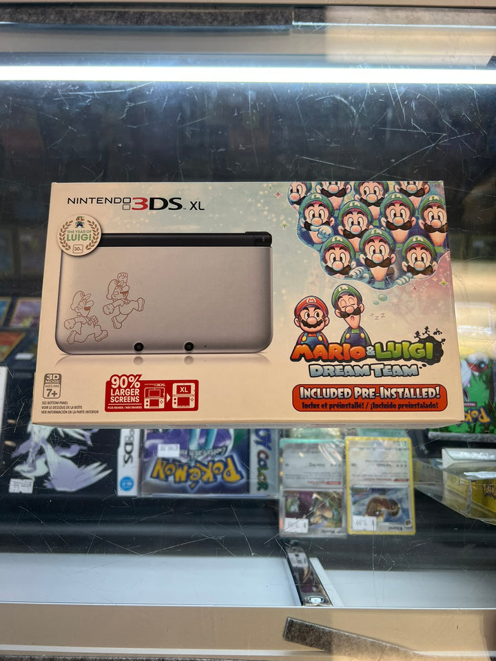 EMPTY BOX ONLY Nintendo 3DS XL Mario & Luigi Dream Team Edition  EB62626