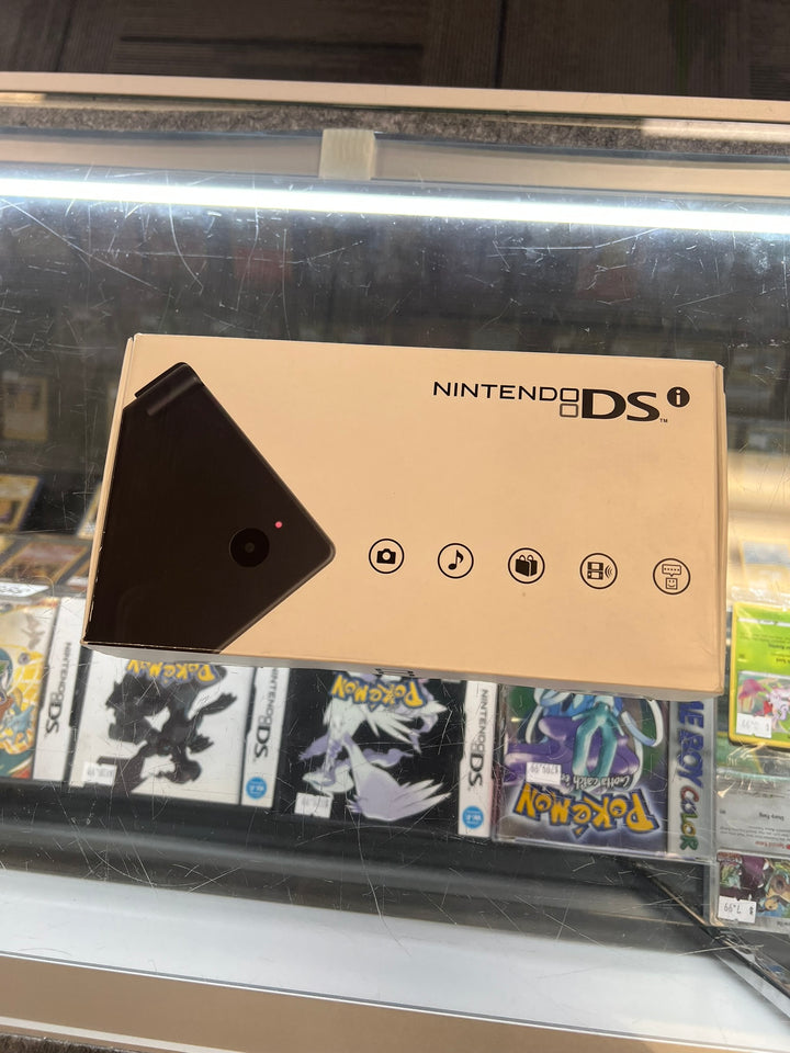EMPTY BOX ONLY Nintendo DSi Black w/ paperwork and inserts    EB62626