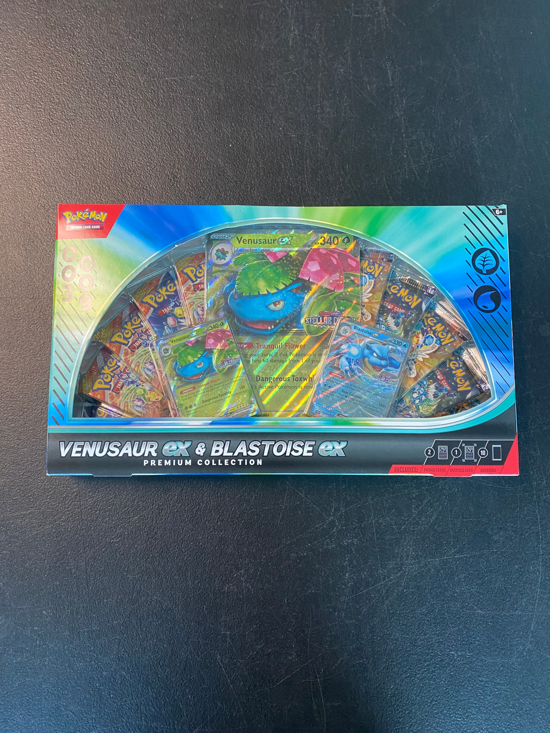 Pokemon TCG Venusaur ex & Blastoise ex Premium Collection
