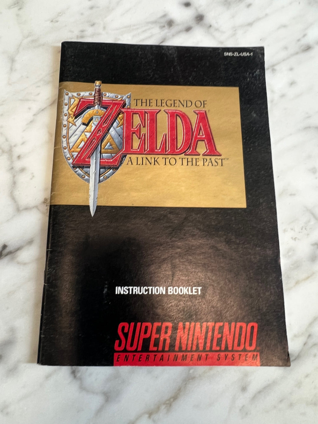 Legend of Zelda Link to the Past SNES Manual ONLY MO61125