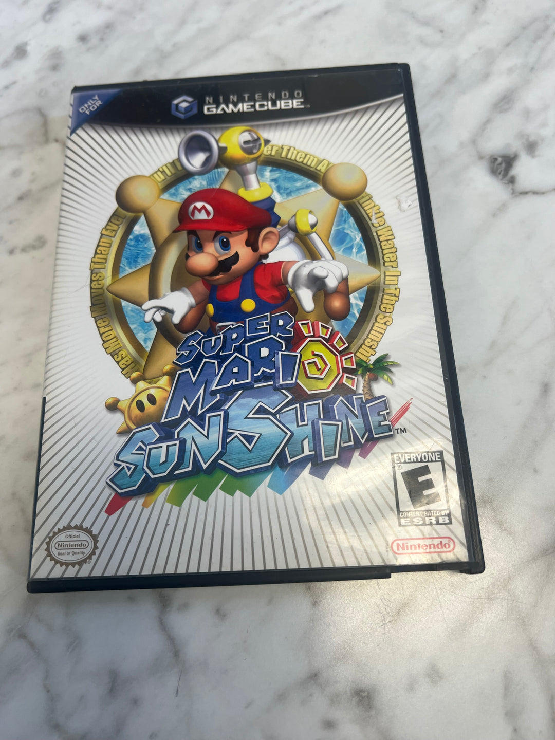 Super Mario Sunshine for Nintendo Gamecube CASE ONLY    CO112024