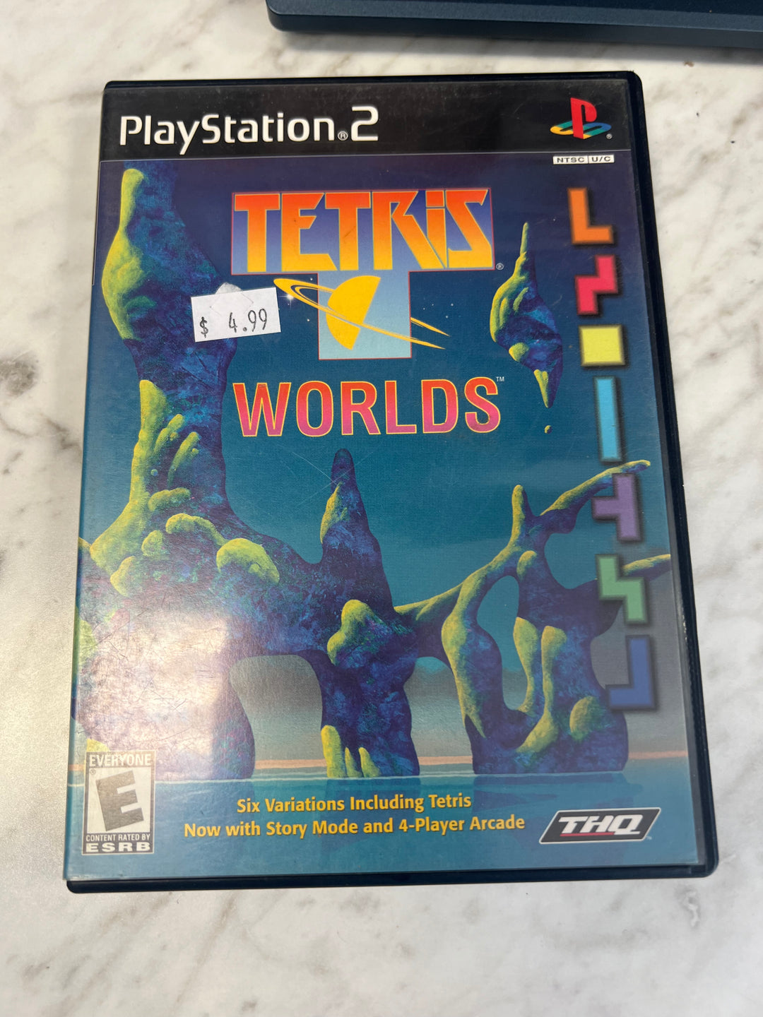 Tetris Worlds for Playstation 2 PS2 in case Used. Tested and Working.     DO62924