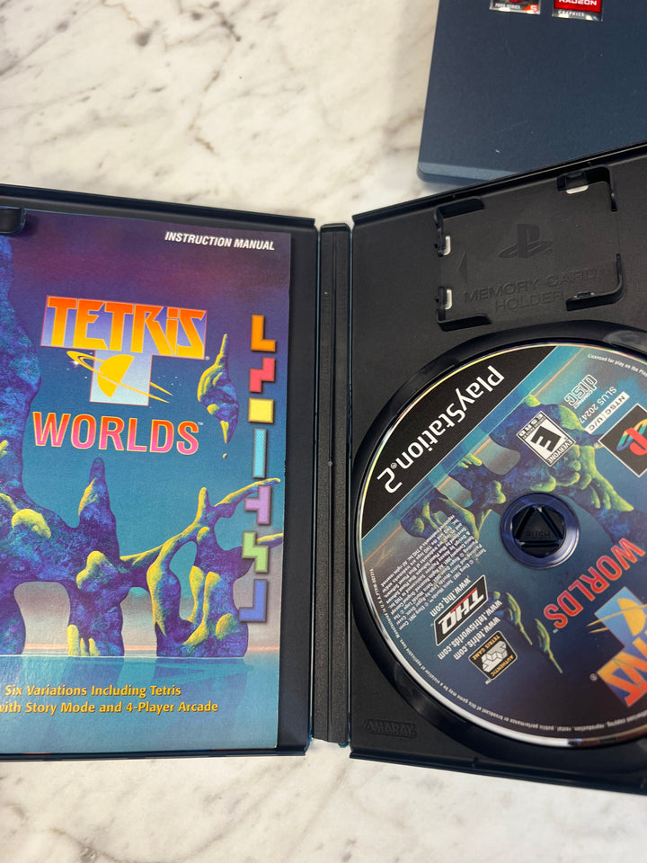 Tetris Worlds for Playstation 2 PS2 in case Used. Tested and Working.     DO62924