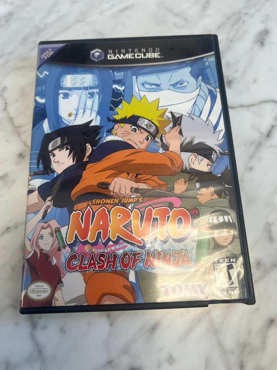 Naruto Clash of Ninja for Nintendo Gamecube Case and manual ONLY    CO112024