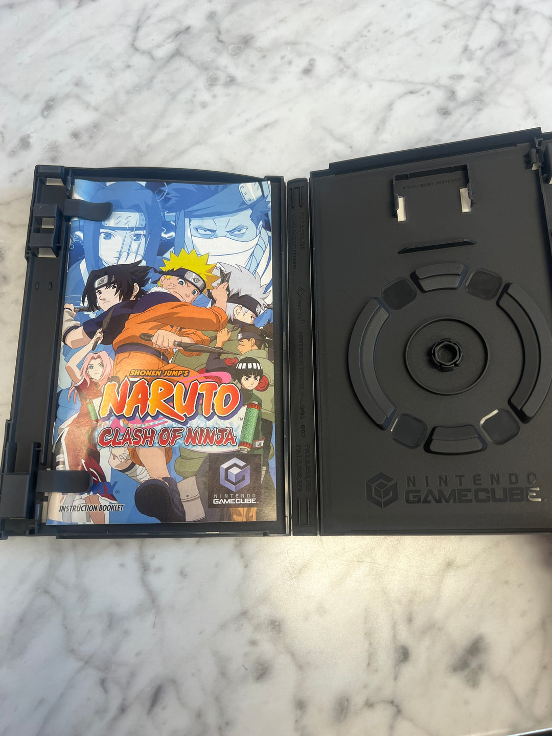 Naruto Clash of Ninja for Nintendo Gamecube Case and manual ONLY    CO112024