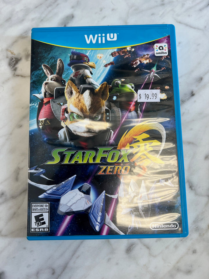 Star Fox Zero for Nintendo Wii U Case Only No Disc DO82824