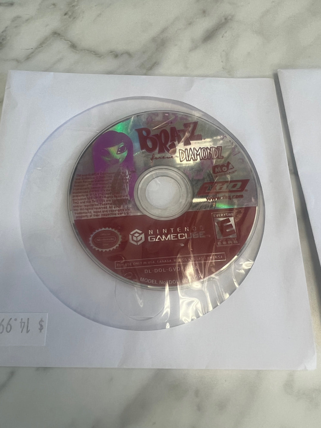 Bratz Forever Diamonds for Nintendo Gamecube DISC ONLY    DO112024