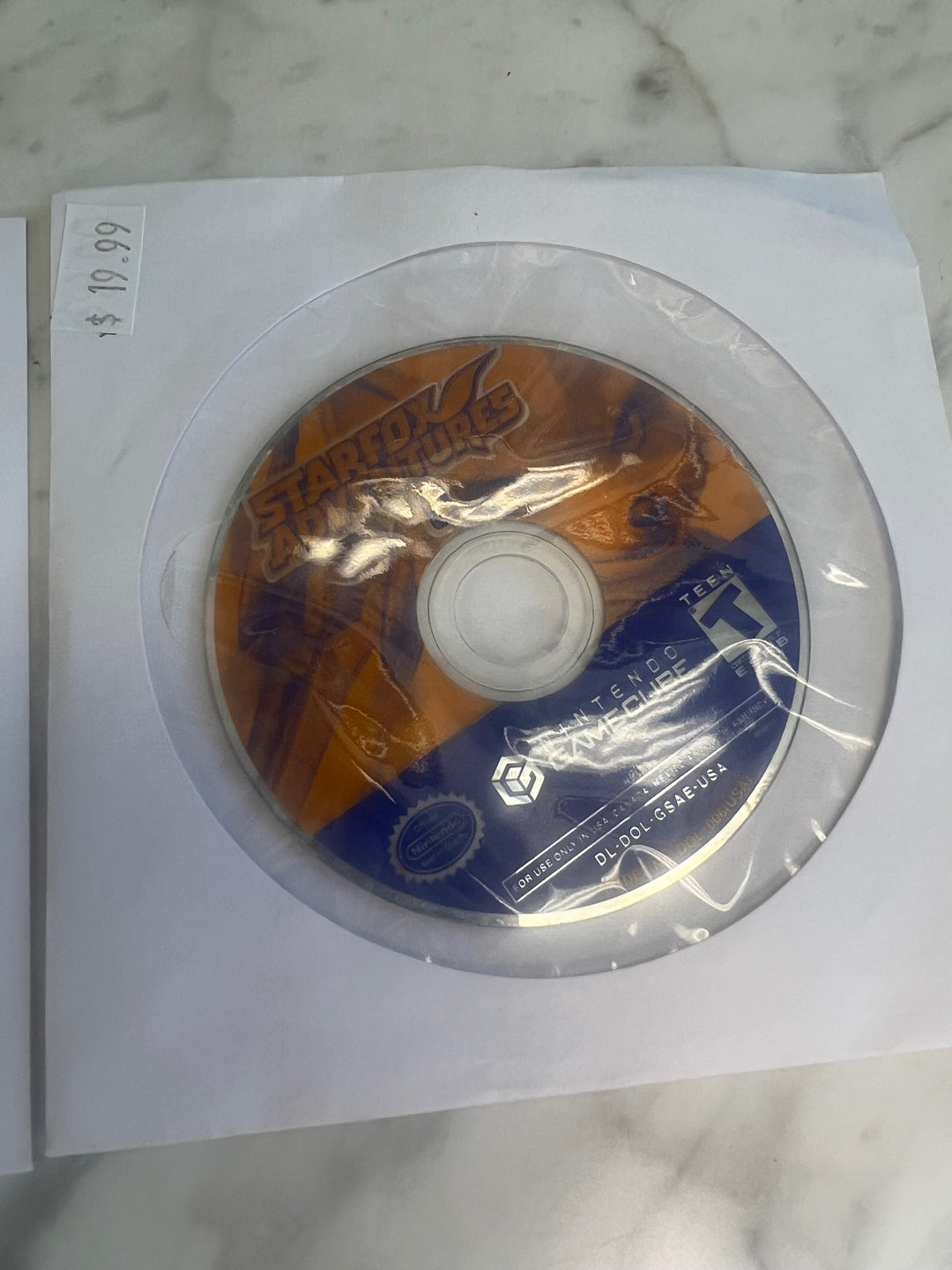 Star Fox Adventures for Nintendo Gamecube DISC ONLY    DO112024