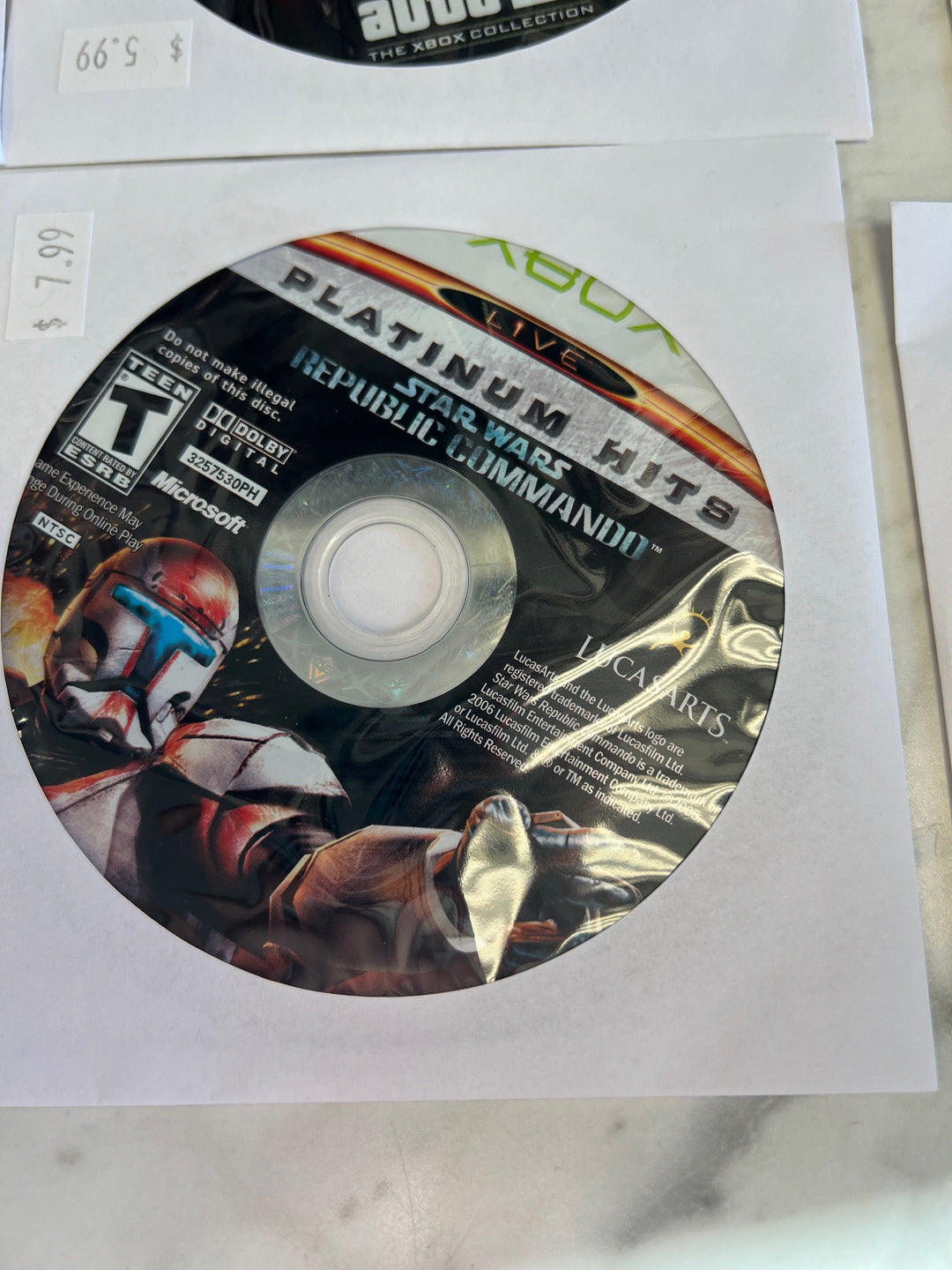 Star Wars Republic Commando for Original Microsoft Xbox DISC ONLY    DO112024