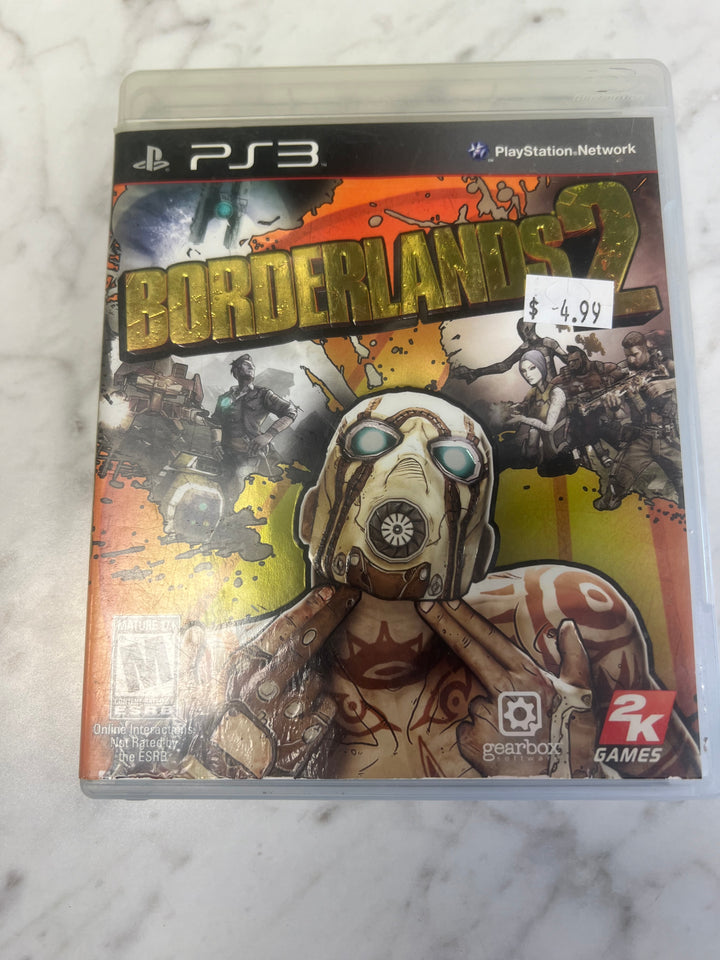 Borderlands 2 for PS3 Playstation 3 in case. Tested and Working.     UD92824